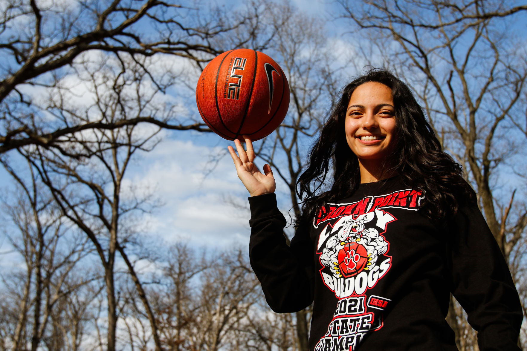 Jessica Carrothers, girls basketball player of the year